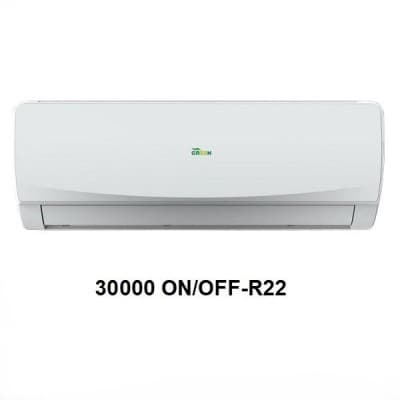 کولر گازی 30000 گرین R22 مدل H30P1T1B