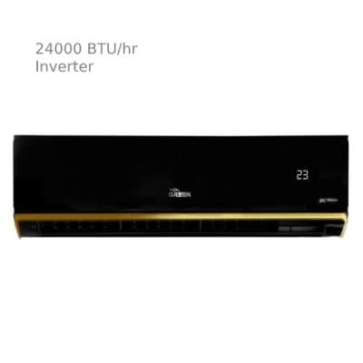 خرید کولر گازی اینورتر 24000 گرین مدل بلک GWS-H24P1T1A-HE