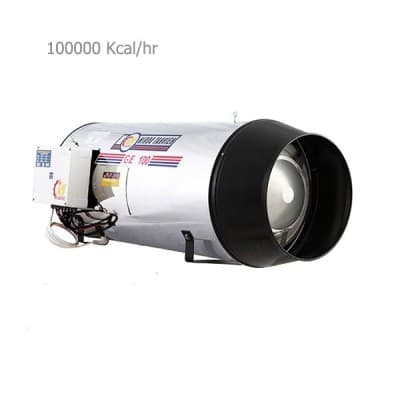 جت هیتر گازی100000  نیرو تهویه البرز مدل GE-100